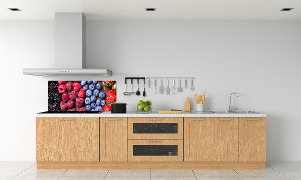 Cooker splashback Forest fruits