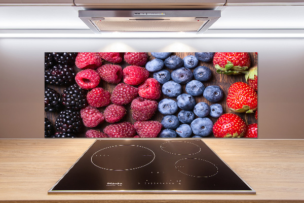 Cooker splashback Forest fruits