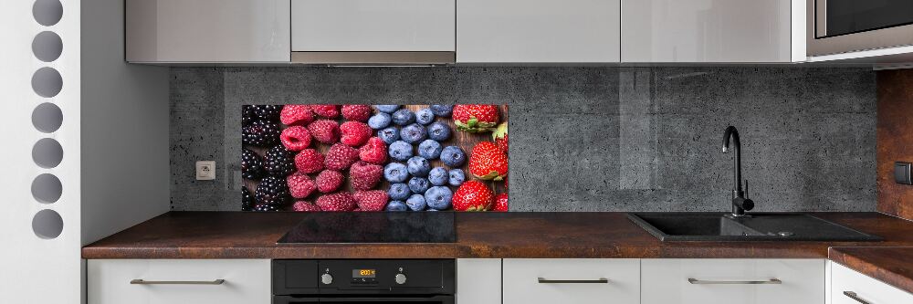 Cooker splashback Forest fruits