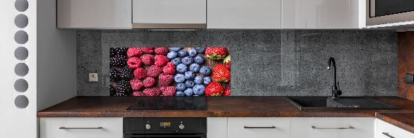 Cooker splashback Forest fruits