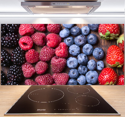 Cooker splashback Forest fruits