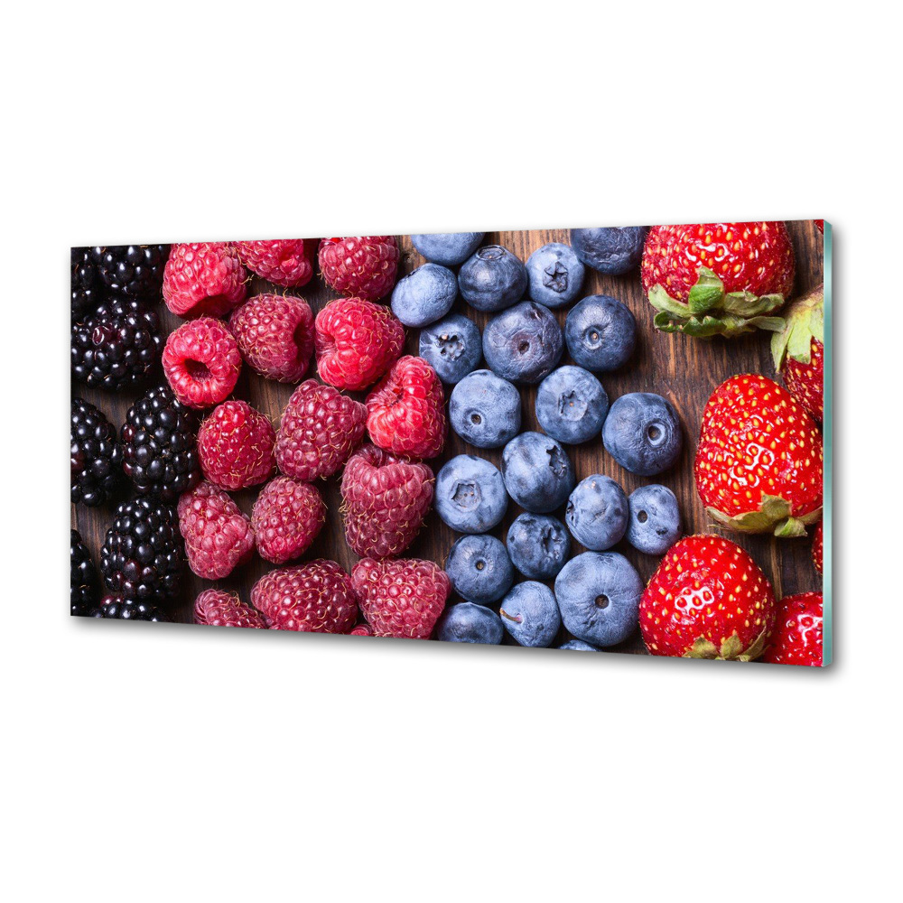 Cooker splashback Forest fruits