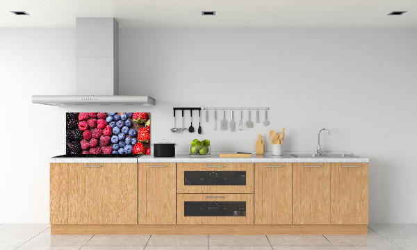 Cooker splashback Forest fruits