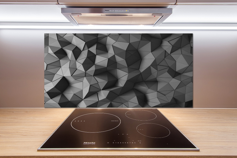 Cooker splashback Abstract 3D background