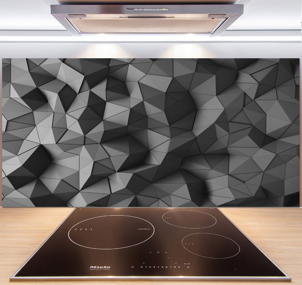 Cooker splashback Abstract 3D background