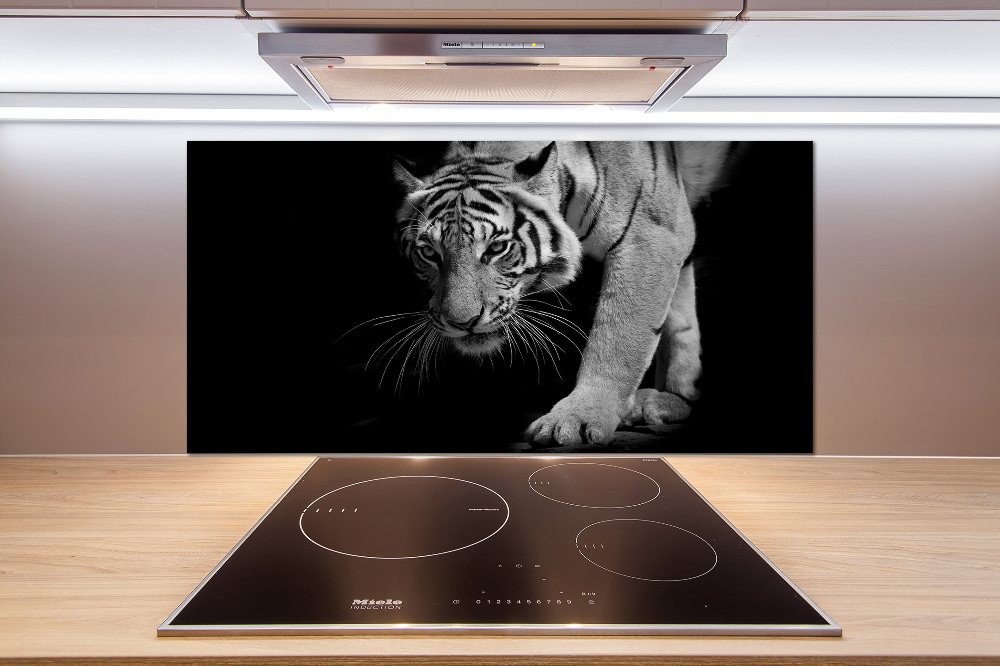 Cooker splashback Tiger