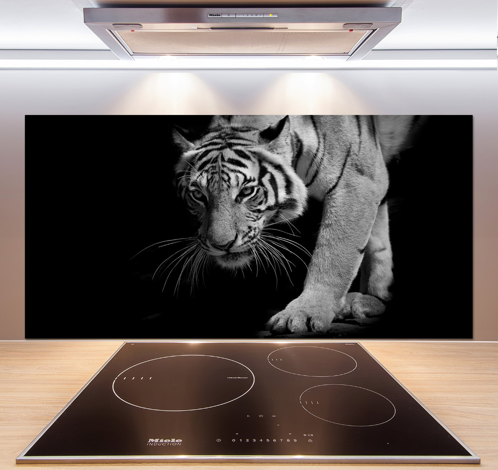 Cooker splashback Tiger