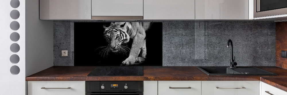 Cooker splashback Tiger