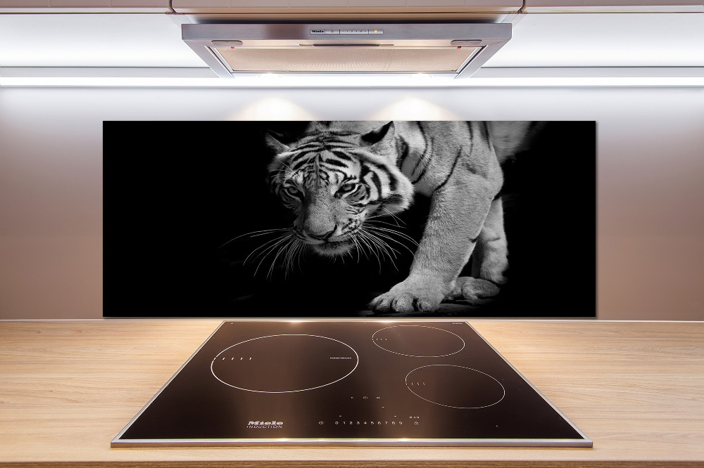 Cooker splashback Tiger