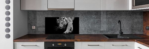 Cooker splashback Tiger