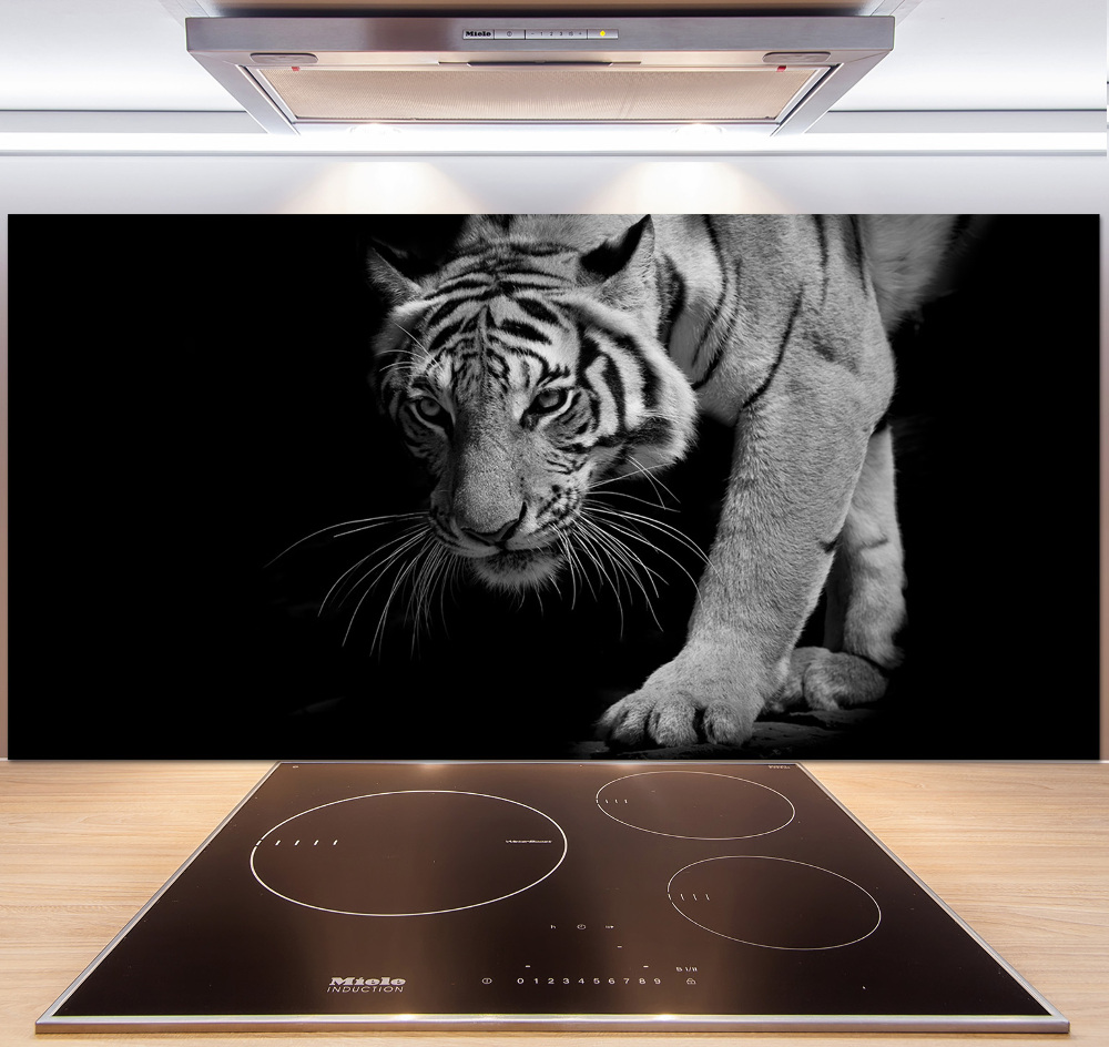 Cooker splashback Tiger