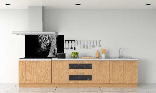 Cooker splashback Tiger