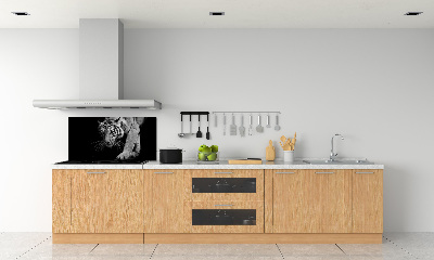 Cooker splashback Tiger