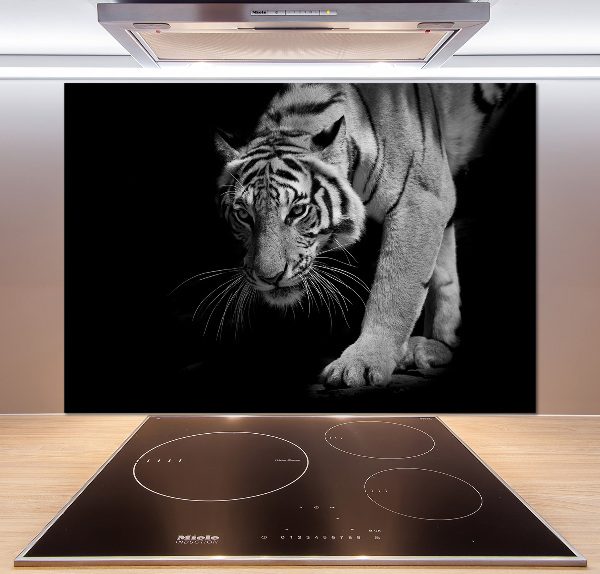 Cooker splashback Tiger