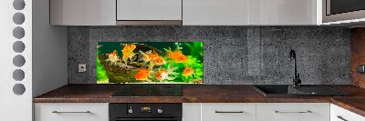 Cooker splashback Golden Fish