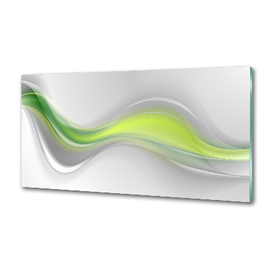 Splashback panel for kitchen Wave abstraction