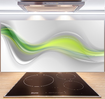 Splashback panel for kitchen Wave abstraction