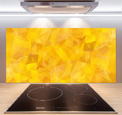 Kitchen splashback Abstraction of the triangle