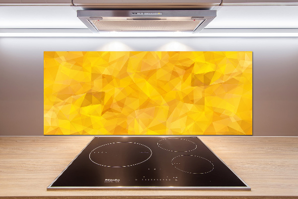 Kitchen splashback Abstraction of the triangle