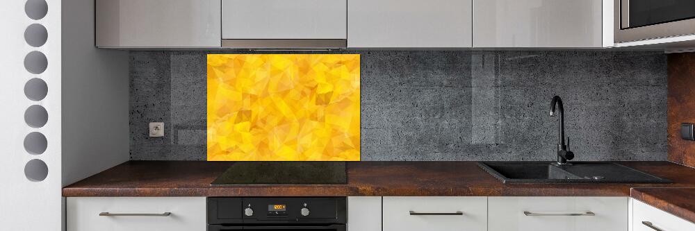 Kitchen splashback Abstraction of the triangle