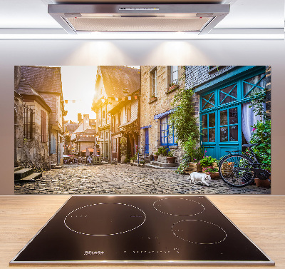 Cooker splashback Charming street