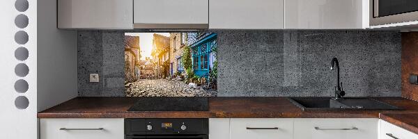 Cooker splashback Charming street