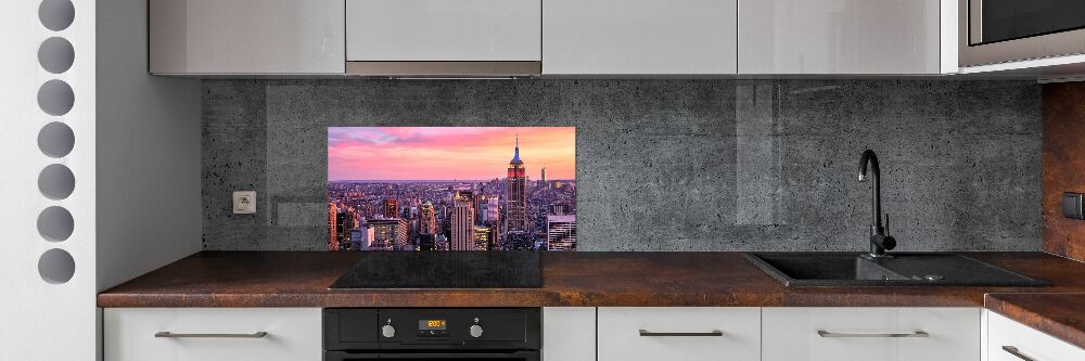 Cooker splashback New York West