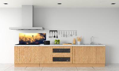 Kitchen splashback Dandelion