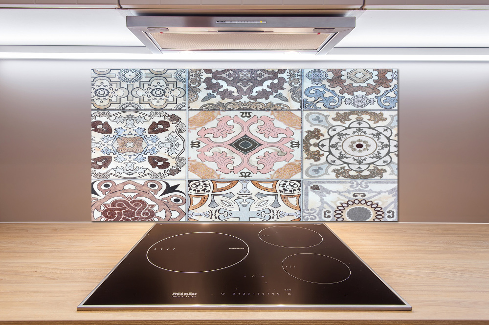 Cooker splashback Ceramic tiles