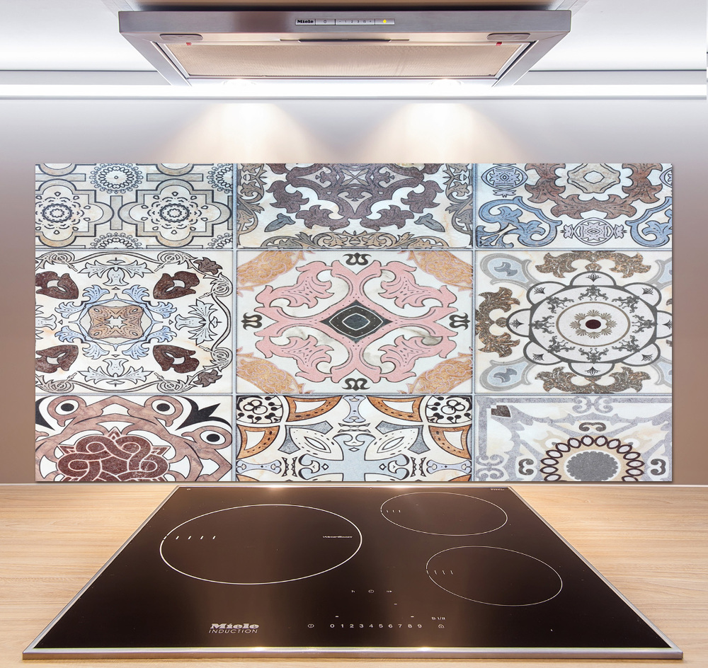 Cooker splashback Ceramic tiles