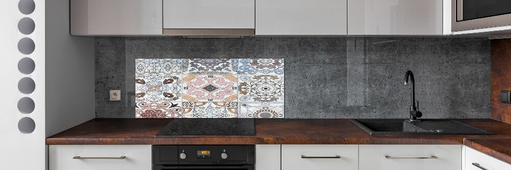 Cooker splashback Ceramic tiles