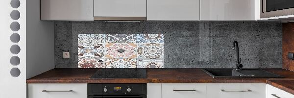 Cooker splashback Ceramic tiles