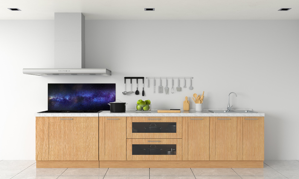 Cooker splashback Milky Way