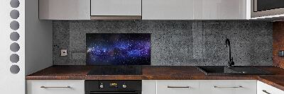 Cooker splashback Milky Way