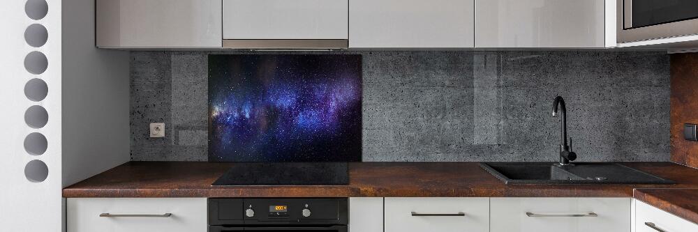 Cooker splashback Milky Way