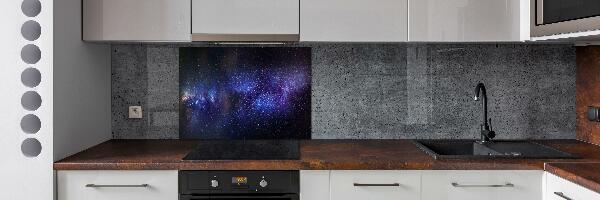 Cooker splashback Milky Way