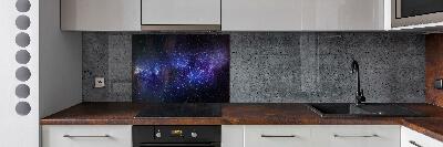 Cooker splashback Milky Way