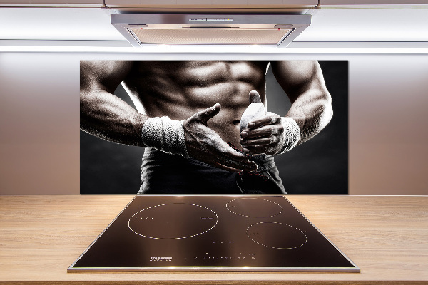 Cooker splashback Muscle structure