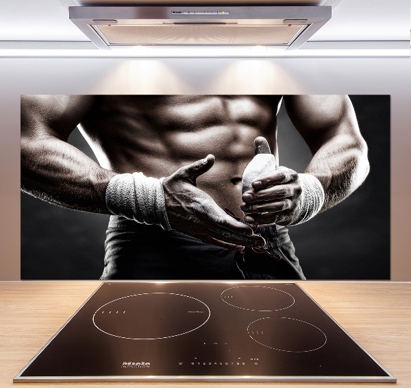 Cooker splashback Muscle structure