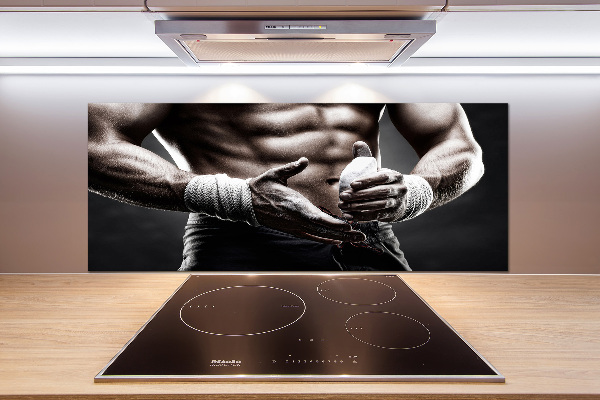 Cooker splashback Muscle structure