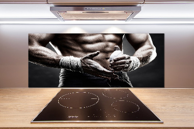 Cooker splashback Muscle structure