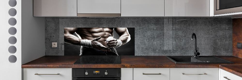 Cooker splashback Muscle structure