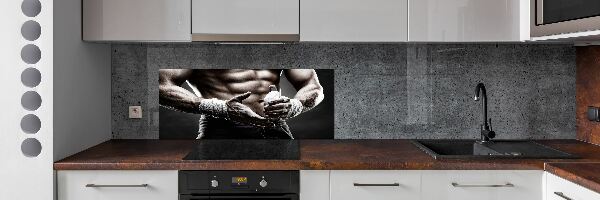 Cooker splashback Muscle structure