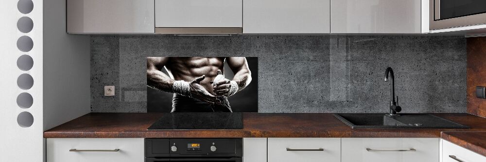 Cooker splashback Muscle structure