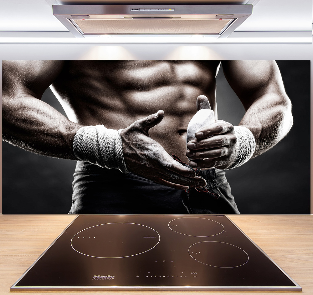 Cooker splashback Muscle structure