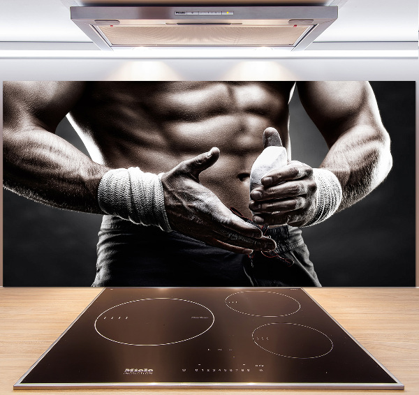 Cooker splashback Muscle structure