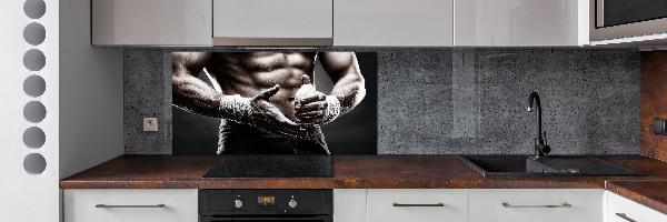 Cooker splashback Muscle structure