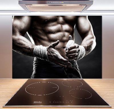 Cooker splashback Muscle structure