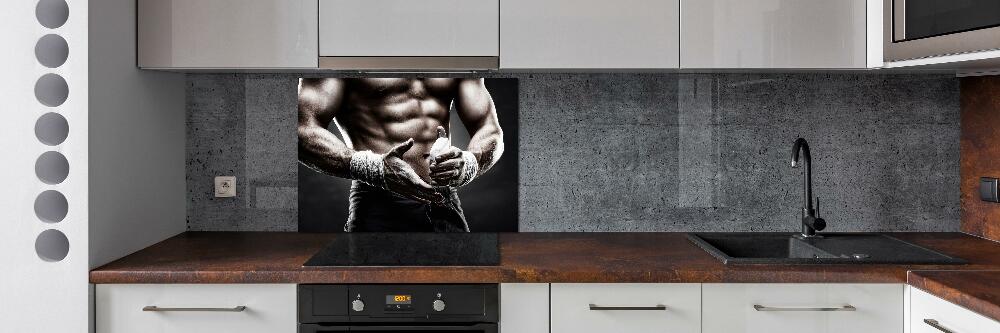 Cooker splashback Muscle structure