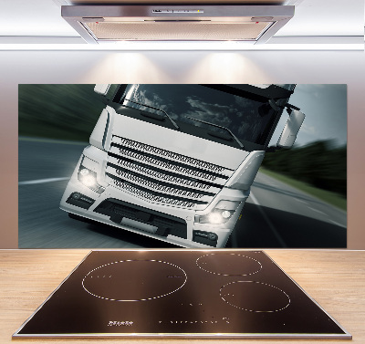 Cooker splashback Truck